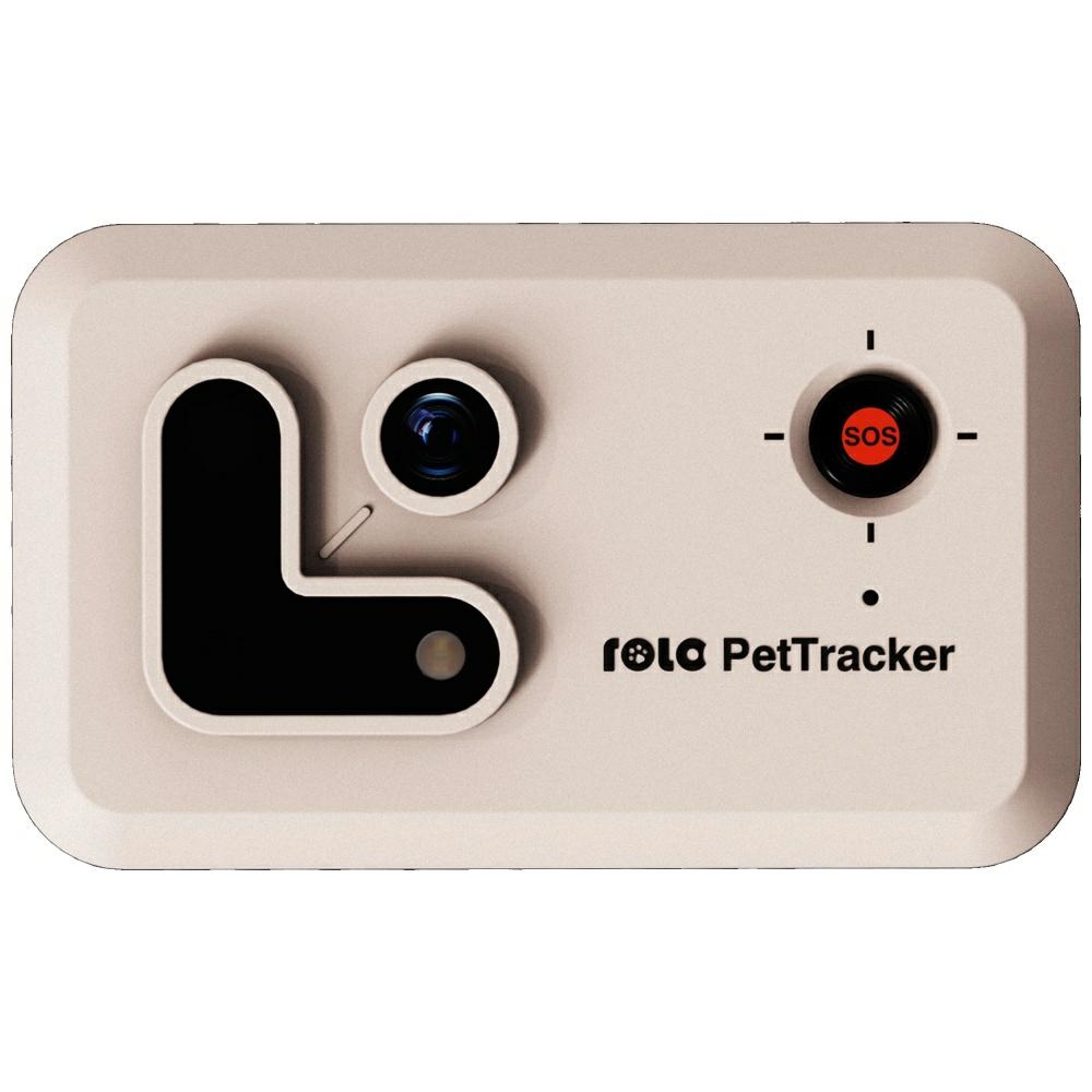 Enabot GPS locator for dog or cat white