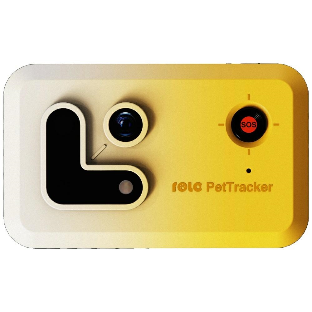 Enabot GPS locator for dog or cat yellow