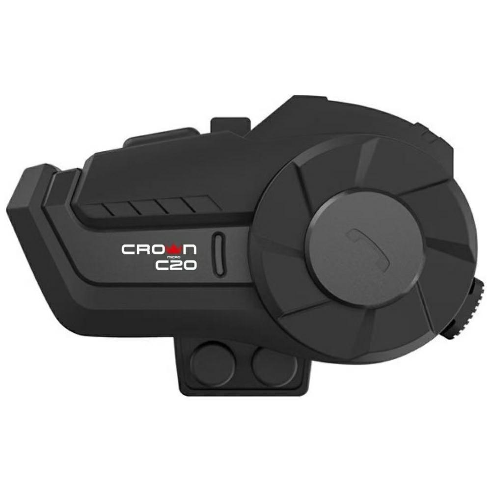 CROWN Motorcycle intercom C20 Bluetooth 5.1 black