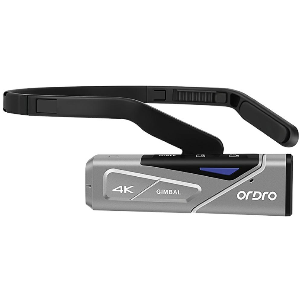Ordro EP7 FPV Head-Worn Camera 4K 60fps, gray