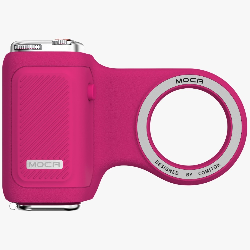 Comitok Handheld phone grip Moca pink
