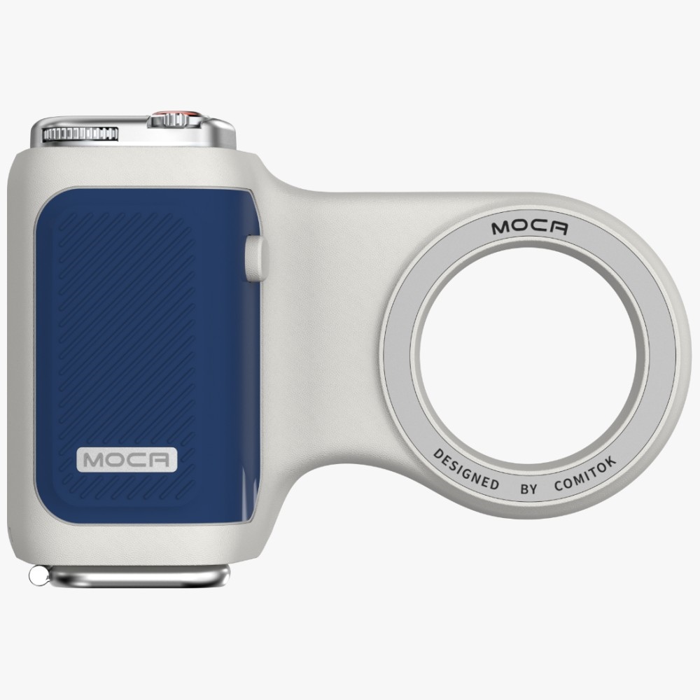 Comitok Handheld phone grip, Moca, dark grey