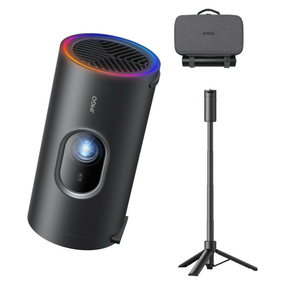 JMGO PicoPlay+ gen.2 projector set + tripod with power bank