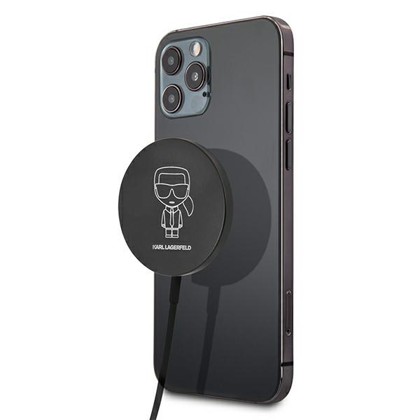 Karl Lagerfeld induction charging KLCBMSIKBK 15W MagSafe