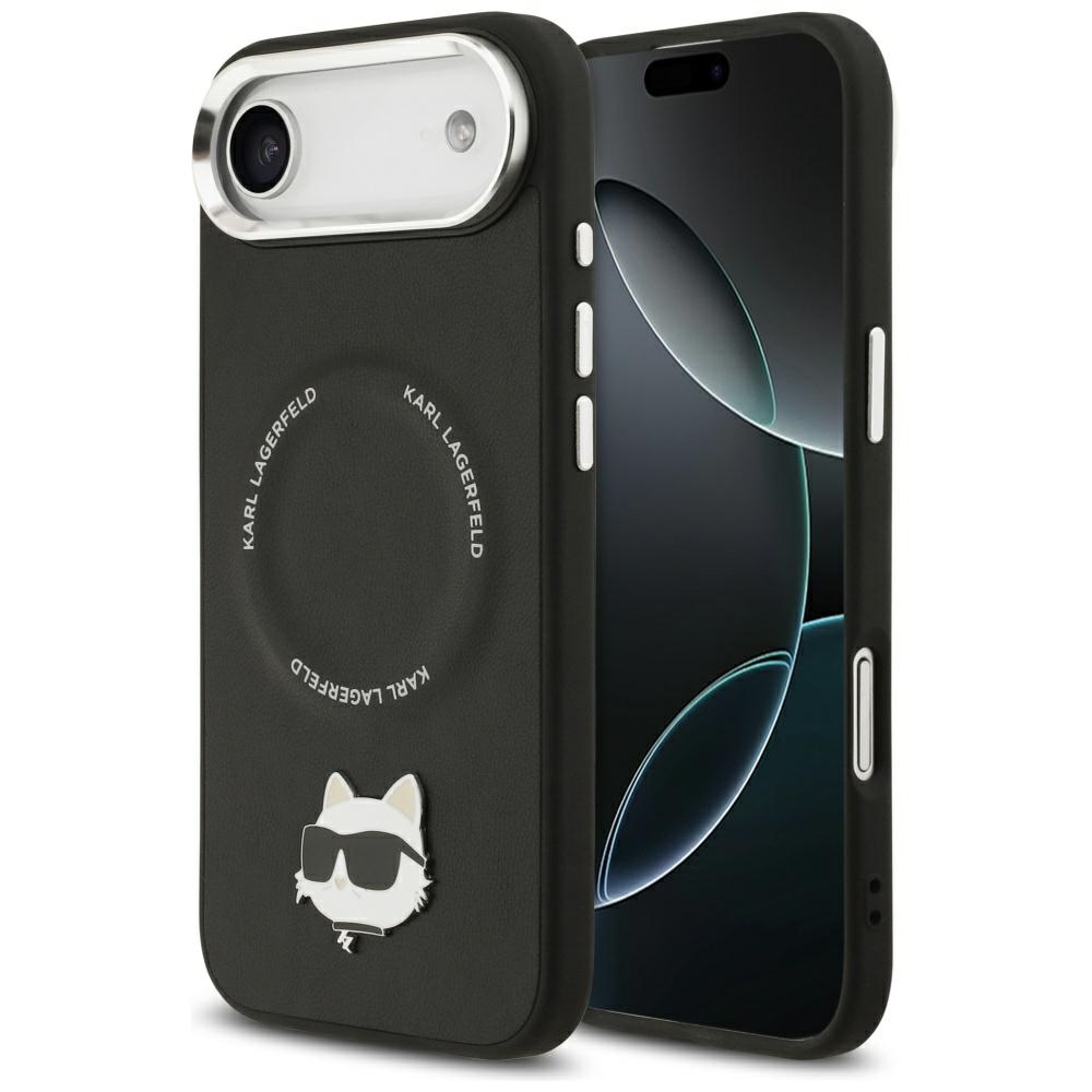 Karl Lagerfeld Choupette MagSafe Pin Case for iPhone Air black