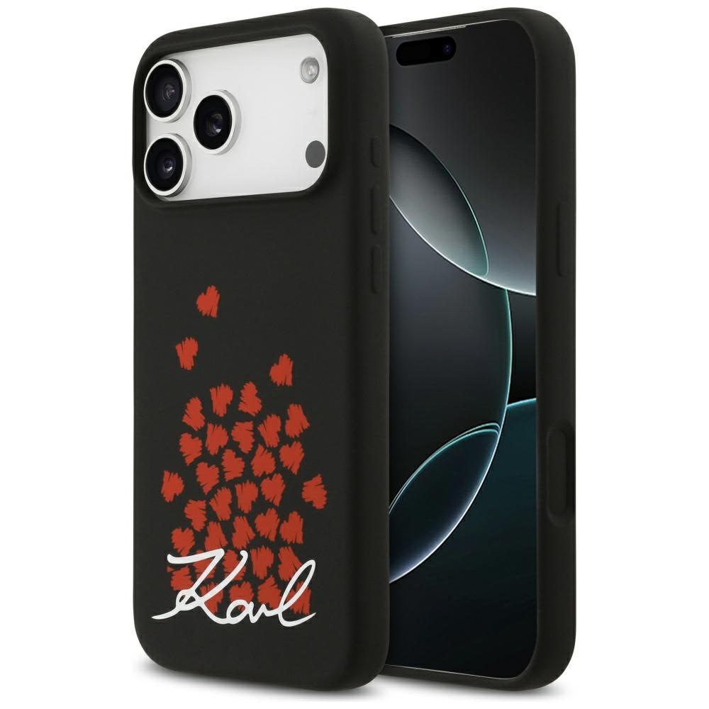Etui Karl Lagerfeld Silicone Heart Sign