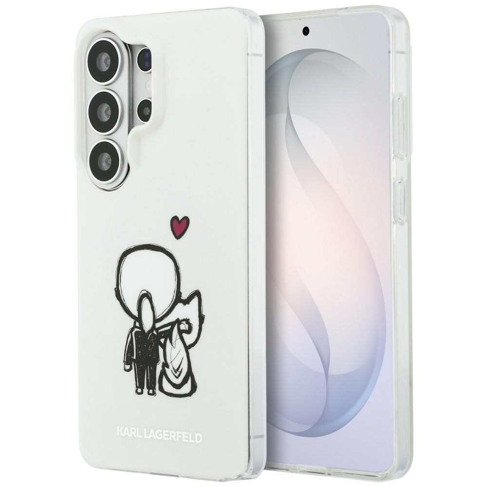 Karl Lagerfeld Karl AND Choupette IML MagSafe case for Samsung Galaxy S26 Ultra, transparent