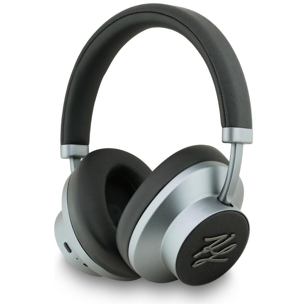 Karl Lagerfeld Over-ear headphones Grained Initials Bluetooth ANC black
