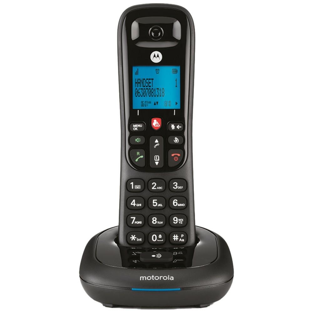 Motorola Cordless landline telephone CD4001 black