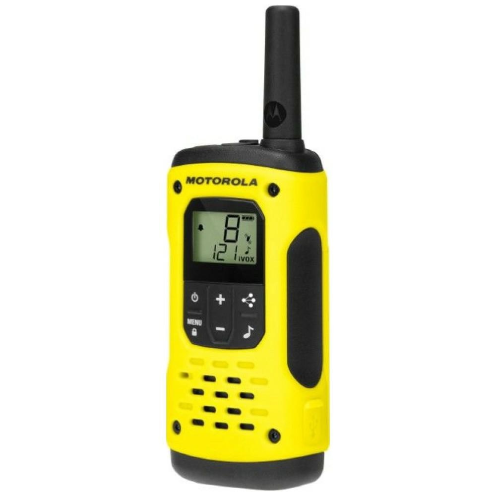 Motorola Motorola T92 H2O Walkie Talkie Set, 2pcs, black-yellow