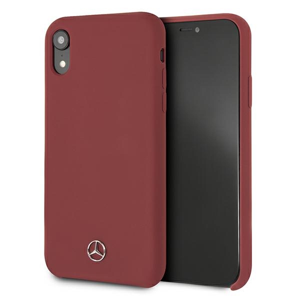 Mercedes MEHCI61SILRE iPhone Xr red silicone hard case