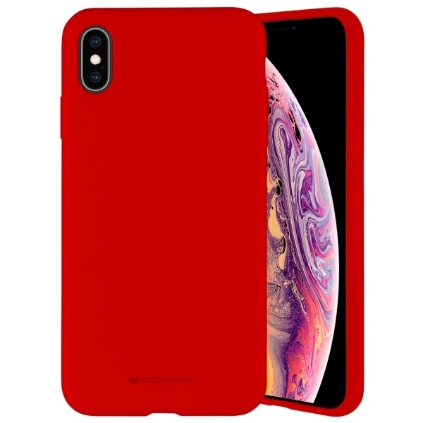 Mercury Silicone iPhone 13 Pro Max 6.7" red case