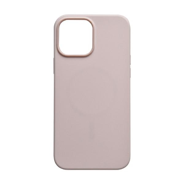 Mercury MagSafe Silicone Case for iPhone 13 Pro Max 6.7", Light Pink
