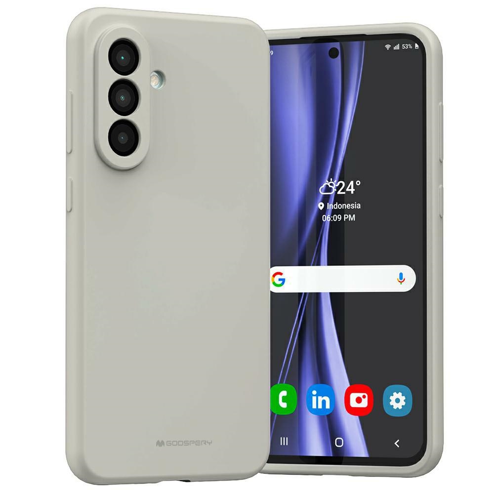 Mercury Silicone case for Samsung Galaxy A56 stone