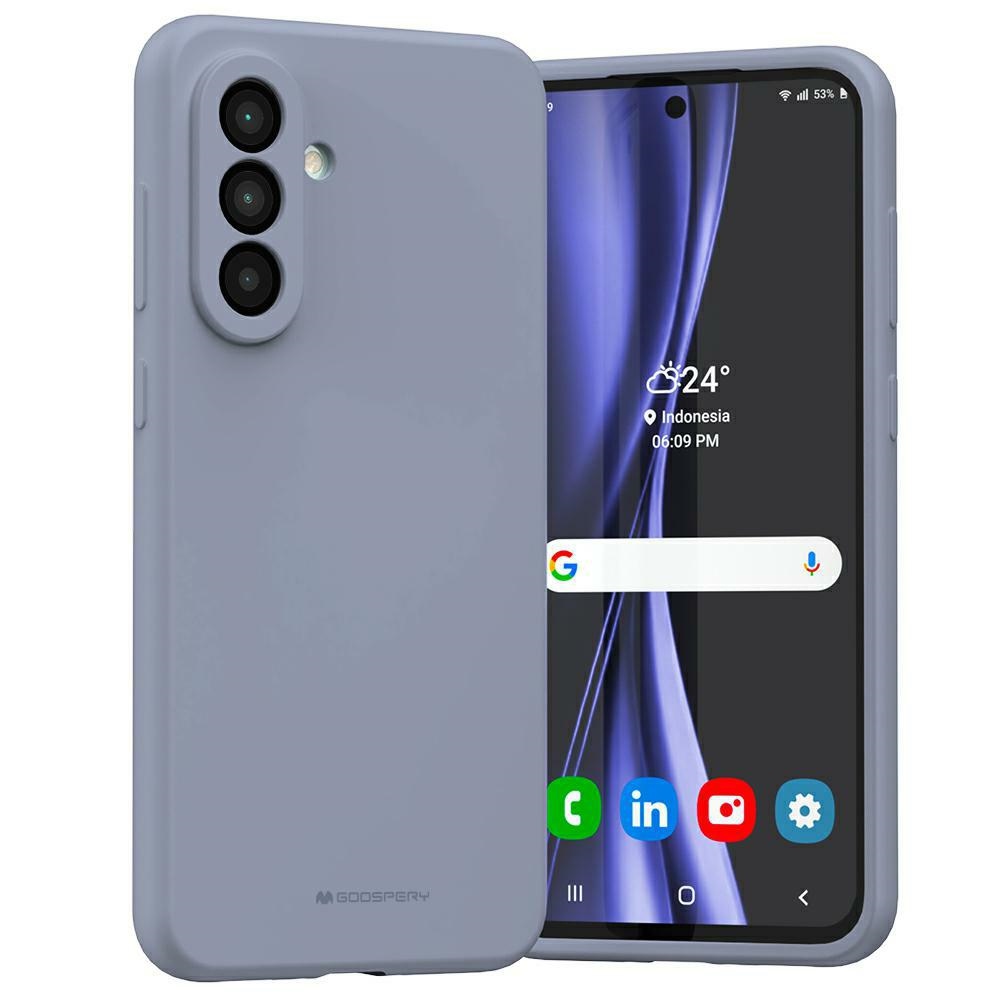 Mercury Silicone Case for Samsung Galaxy A56 Lavender