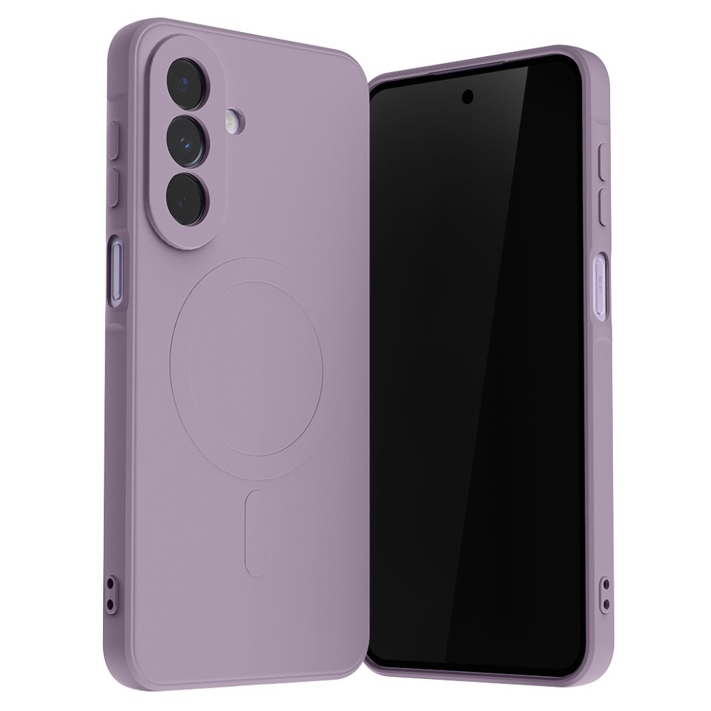 Mercury Semi-Silicone MagSafe Case for Samsung Galaxy A27 lavender grey