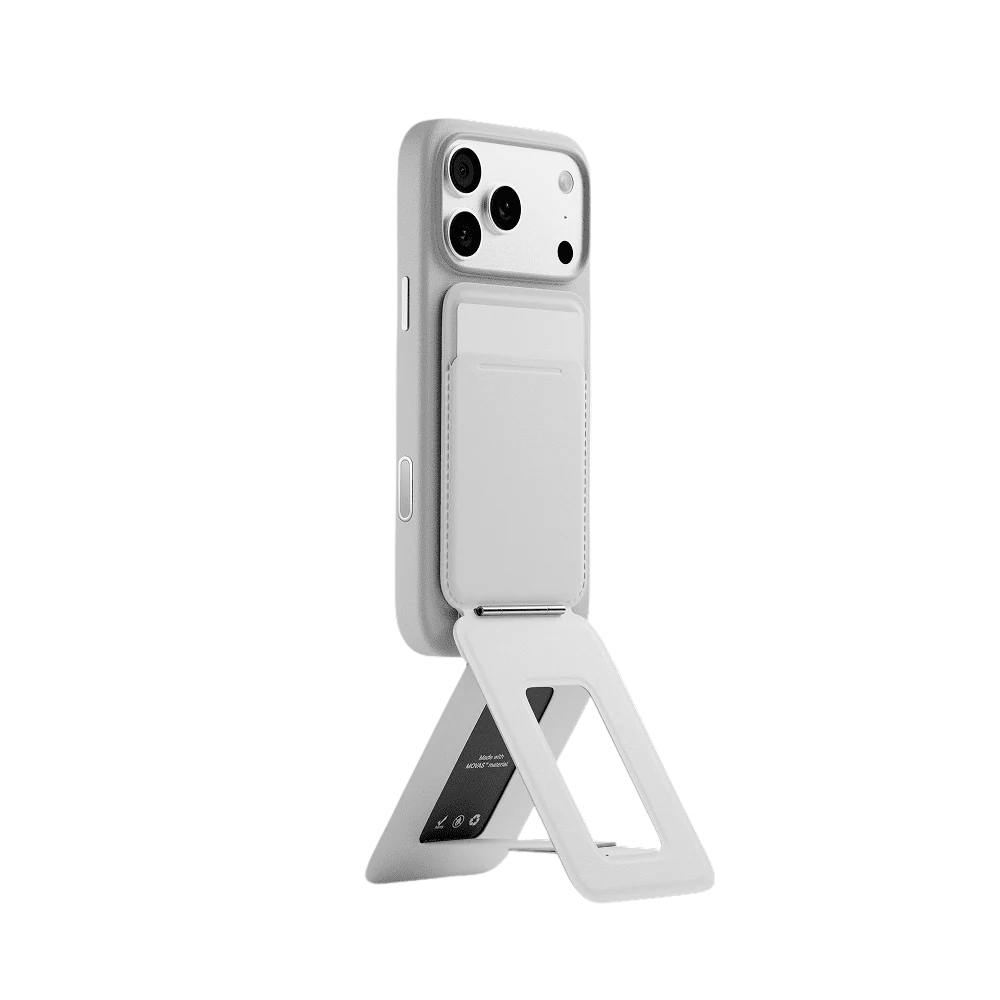 MOFT Magnetic wallet and phone stand Movas Snap Tripod MagSafe misty cove