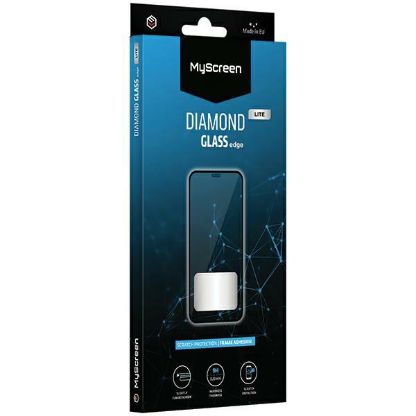 Myscreen Protector MS Diamond Glass Edge Lite FG iPhone 16 Pro 6.3" black/black Full Glue
