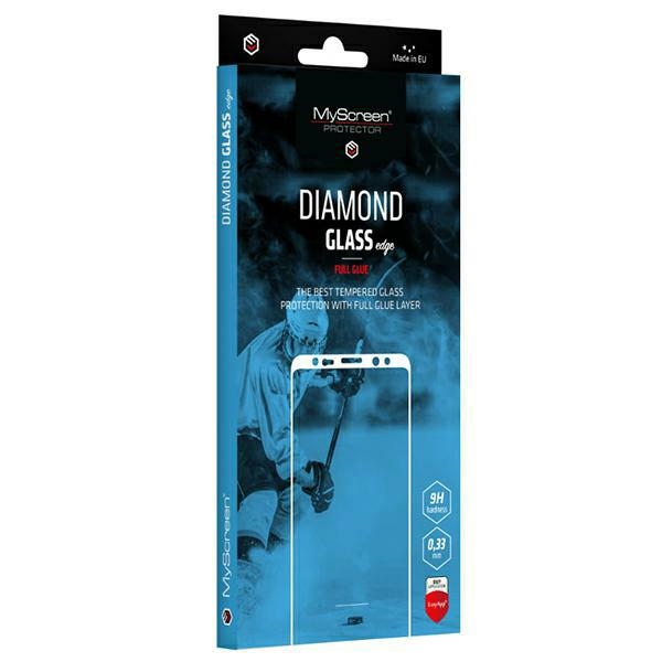 Myscreen Protector MyScreen Diamond Glass Tempered Glass Edge FG for Google Pixel 10/10 Pro, Black