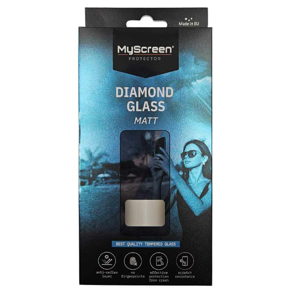 Myscreen Protector Tempered Glass MyScreen Diamond Glass Matte Finish for Apple iPhone 17 Pro Black