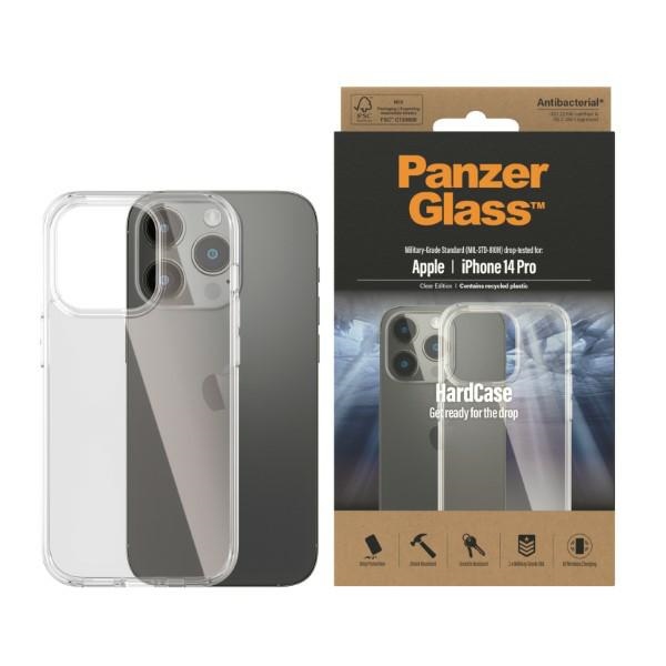 PanzerGlass HardCase iPhone 14 Pro 6.1" Antibacterial Military Grade Clear