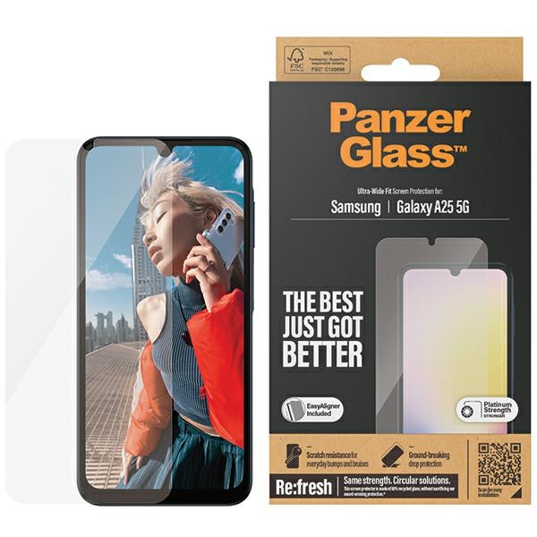 PanzerGlass Ultra-Wide Fit Sam A25 5G A256 5G Screen Protector 7335