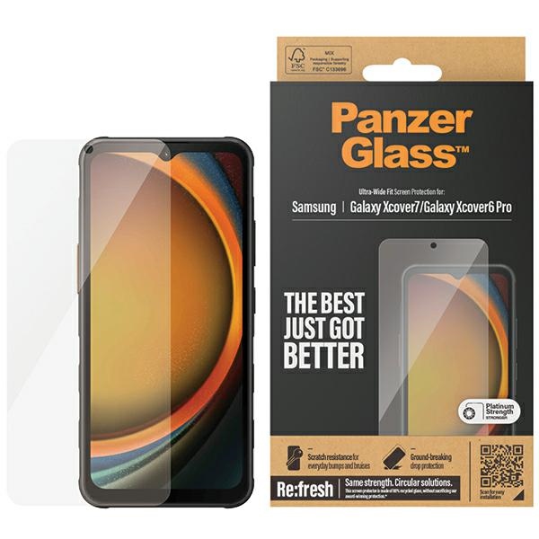 PanzerGlass Ultra-Wide Fit Screen Protection for