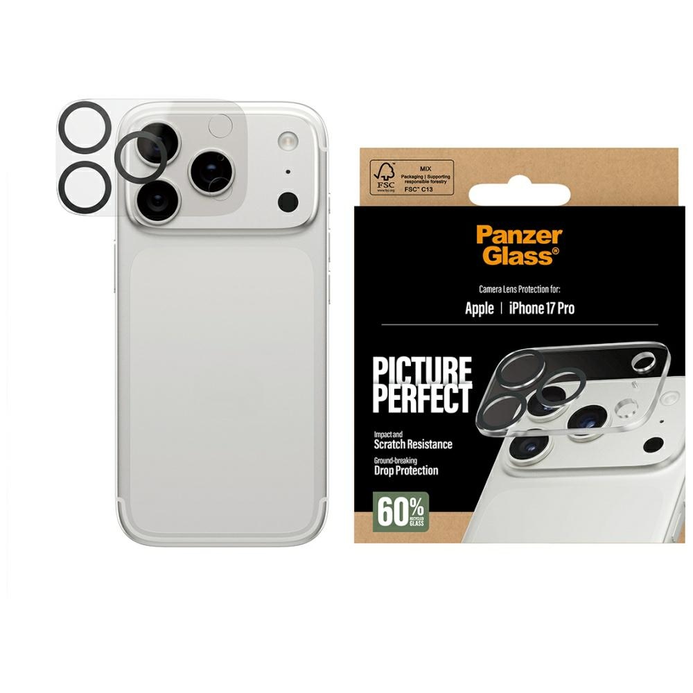 PanzerGlass Tempered glass for camera lens PicturePerfect for iPhone 17 Pro / 17 Pro Max