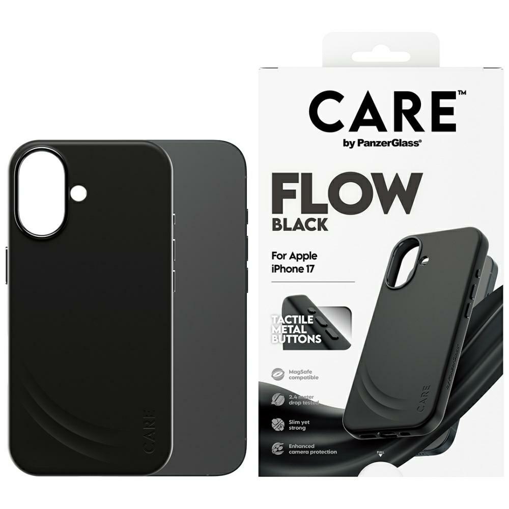 PanzerGlass CARE Case by Feature FLOW MagSafe for iPhone 17