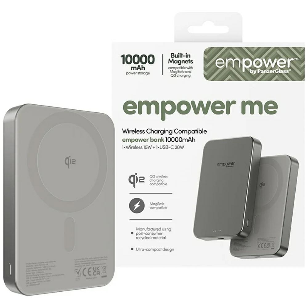PanzerGlass Bank 10000mAh titanium power bank