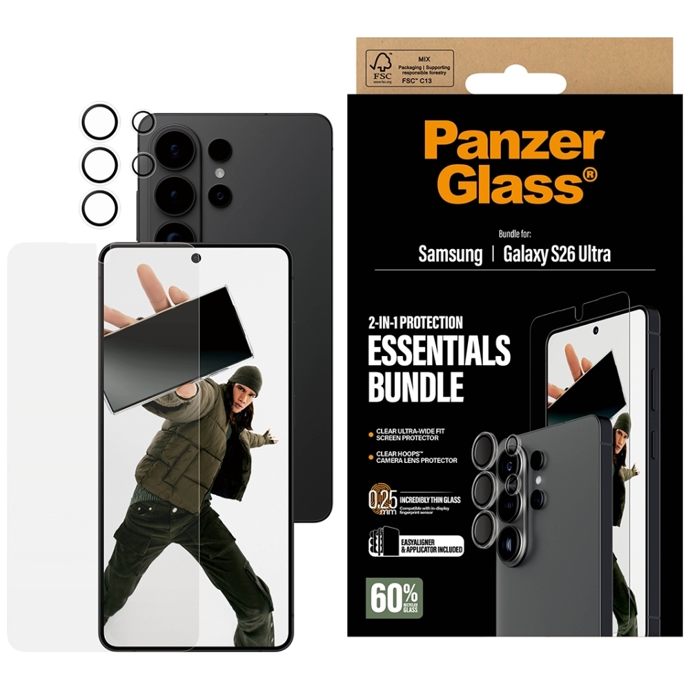 PanzerGlass Protective Set Hoops 2-in-1 Ultra-Wide