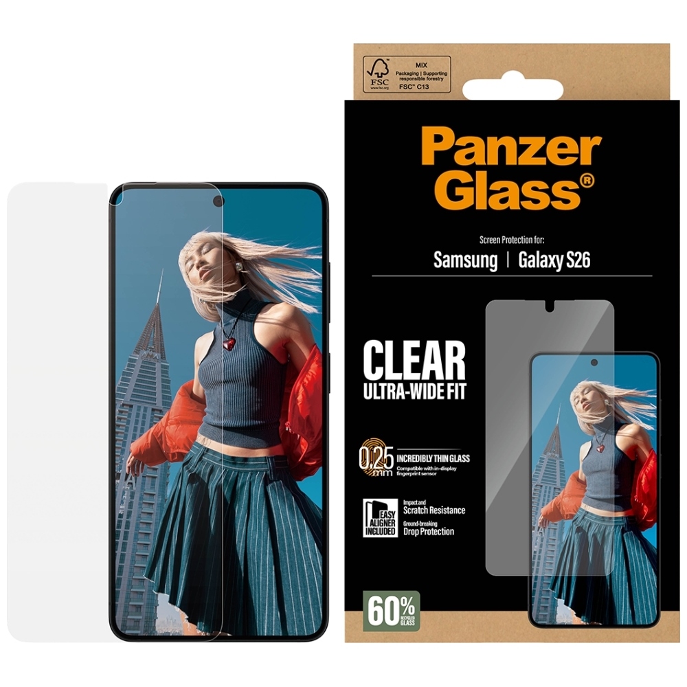 PanzerGlass Screen Protector Samsung New Galaxy