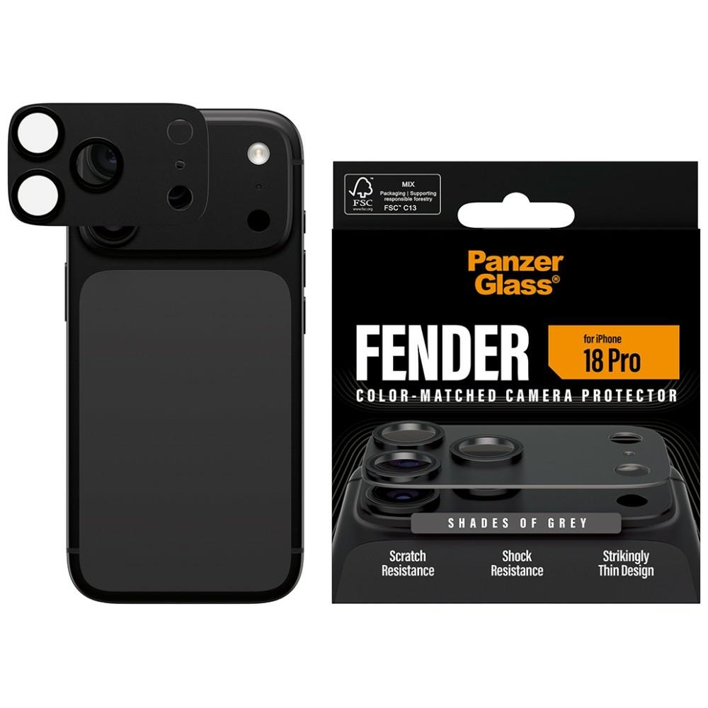 PanzerGlass Tempered glass for Fender Camera Protector for iPhone 18 Pro grey