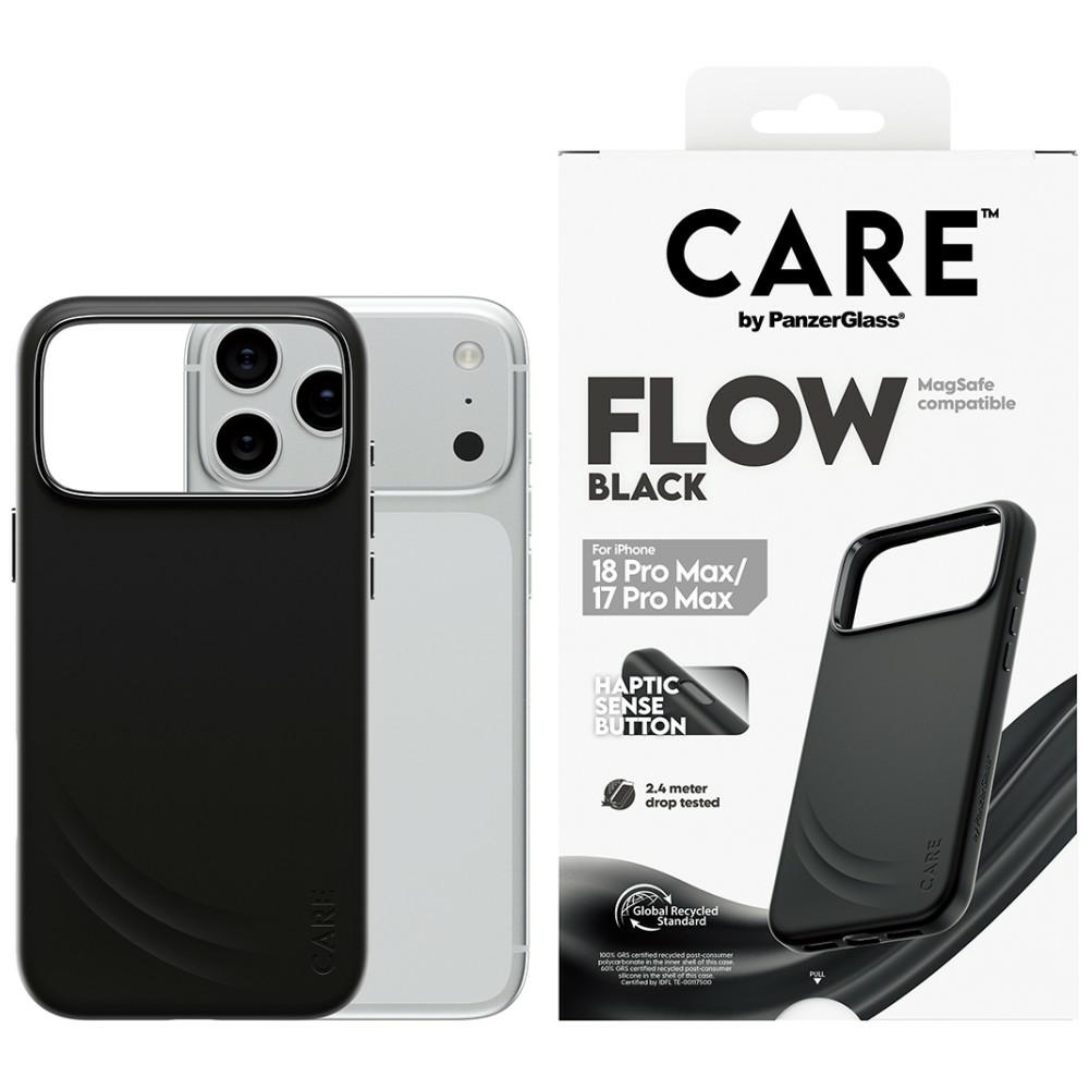 PanzerGlass FLOW MagSafe CARE Case for iPhone 18 Pro Max / 17 Pro Max black