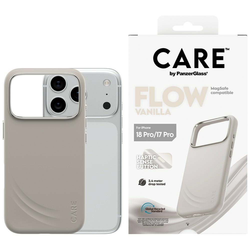 PanzerGlass FLOW MagSafe CARE Case for iPhone 18 Pro / 17 Pro vanilla