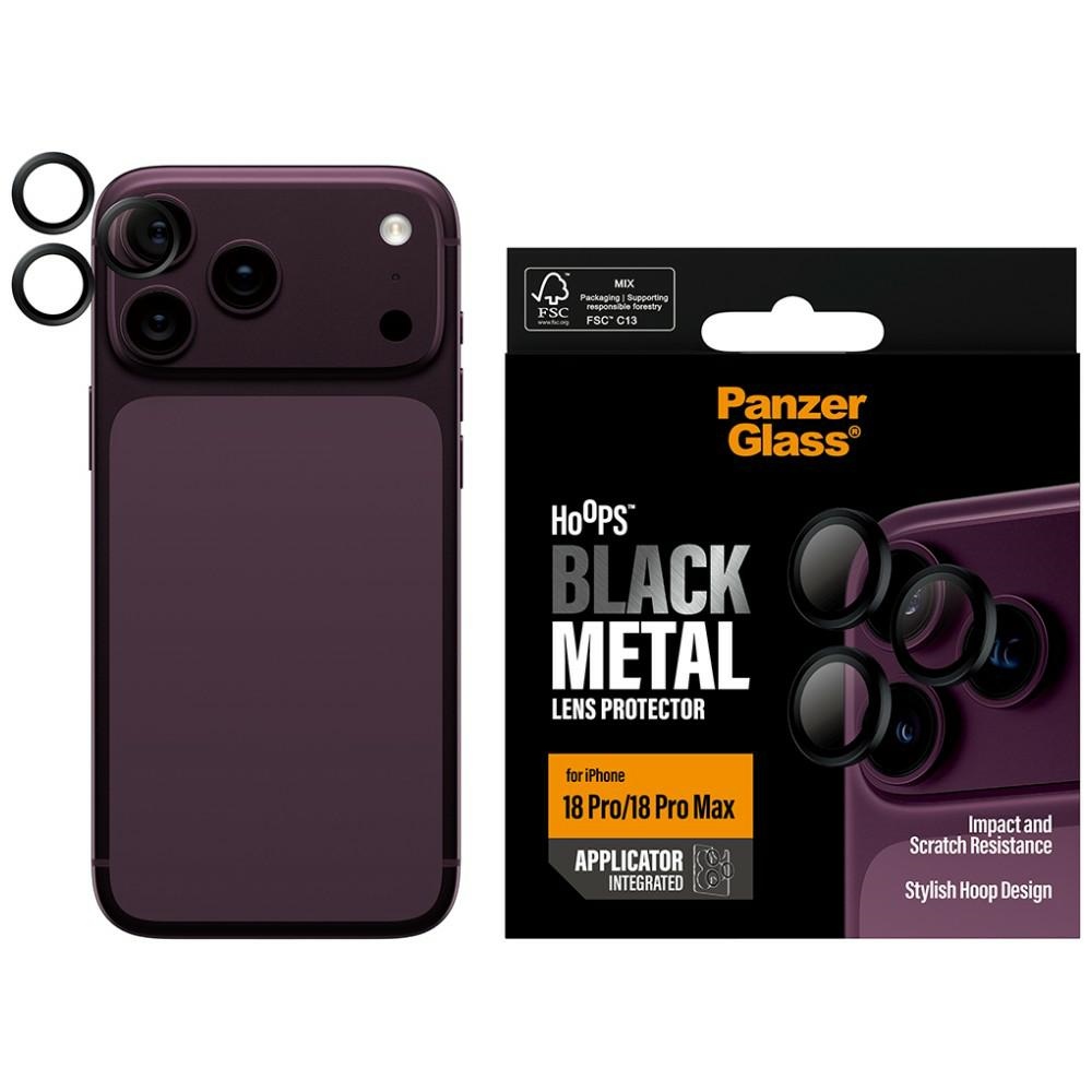 PanzerGlass Tempered glass for Hoops Lens Protector for iPhone 18 Pro / 18 Pro Max black