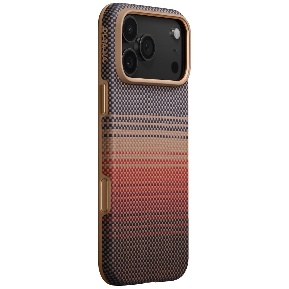 PITAKA Aramid UltraGuard MagSafe Case for iPhone 17 Pro Max / 18 Pro Max sunset