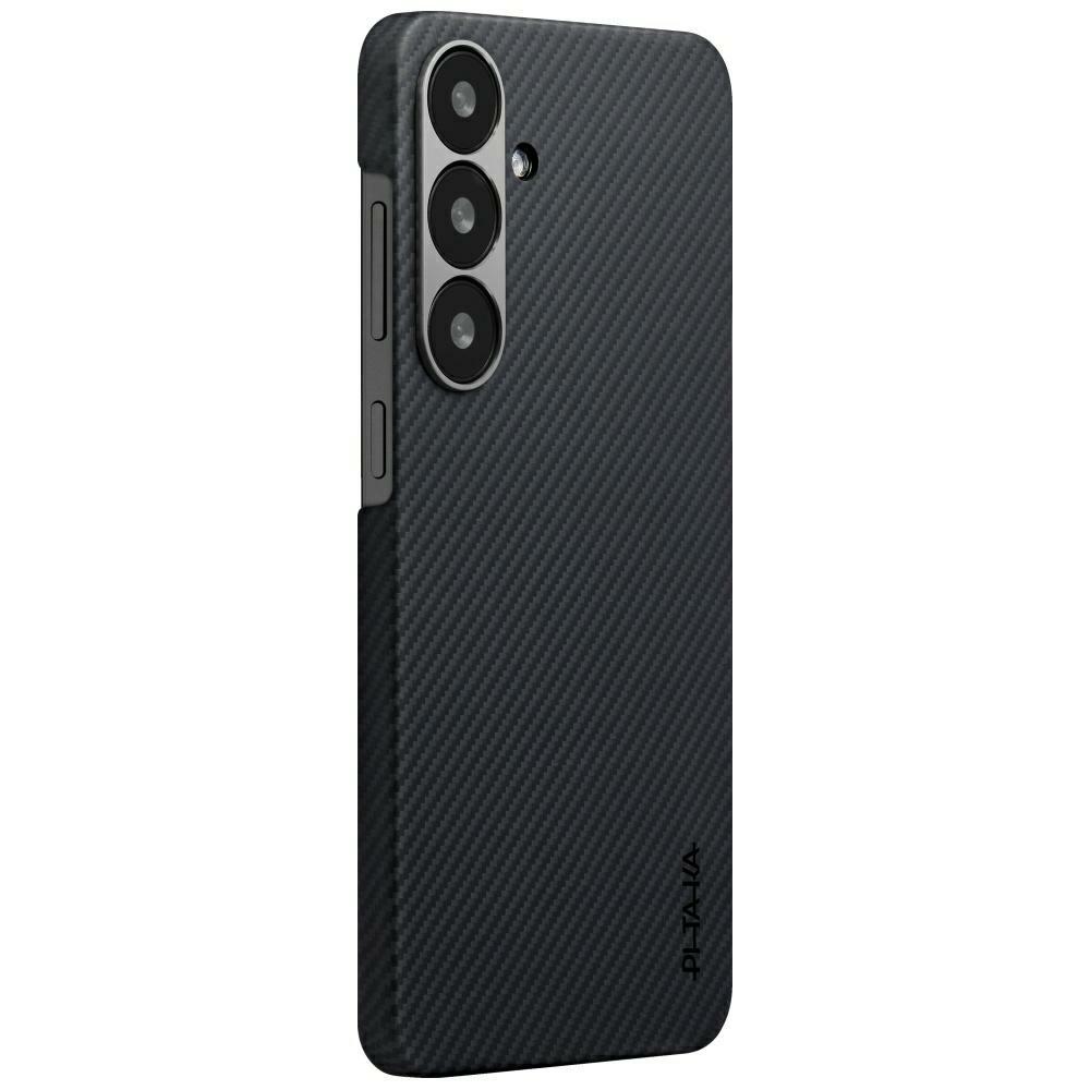PITAKA Ultra-Slim MagSafe Case for Samsung Galaxy S25, black-grey