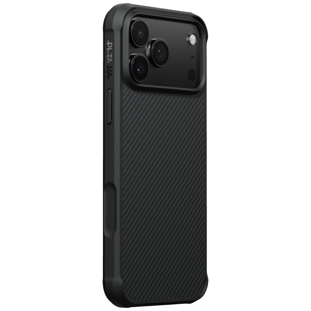 PITAKA Aramid ProGuard MagSafe Case for iPhone 17 Pro Max / 18 Pro Max black grey