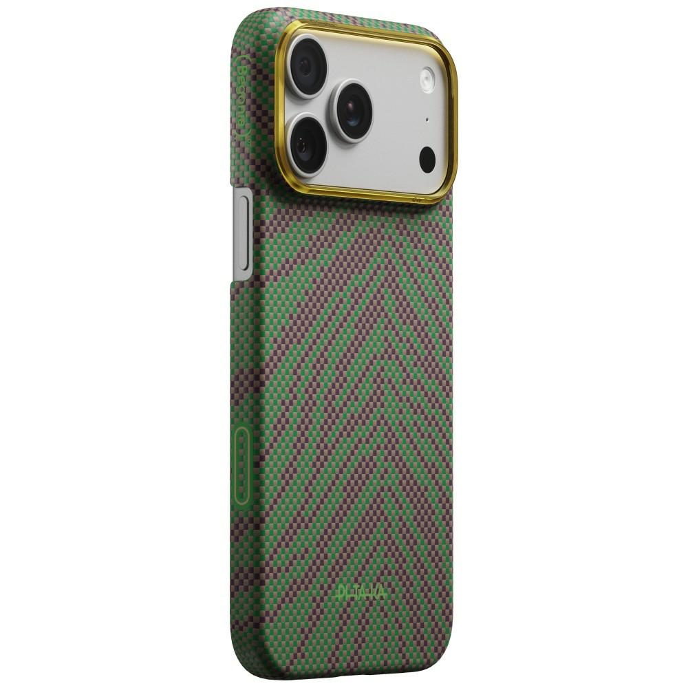 PITAKA Etui Edge Case Breath of Veins for iPhone 17 Pro / 18 Pro sprout surge