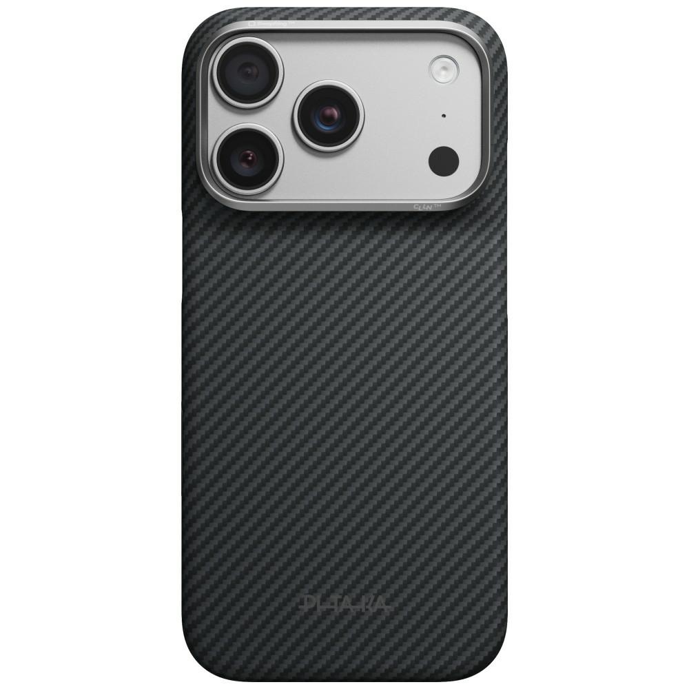 PITAKA Etui Edge Case MagSafe for iPhone 18 Pro / 17 Pro black-grey