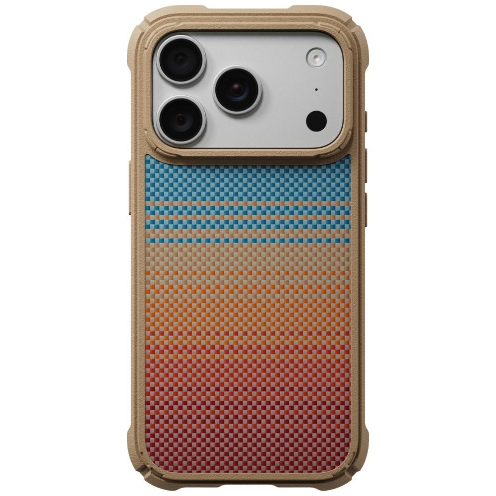 PITAKA Cairn Case California Dream 01 MagSafe Case for iPhone 18 Pro / 17 Pro sunset