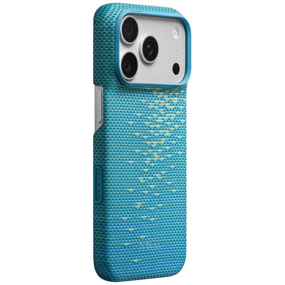 PITAKA Edge Case MagSafe Case for iPhone 18 Pro / 17 Pro lucid blue