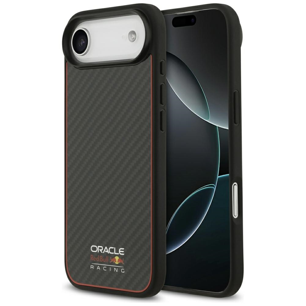 Red Bull Kevlar Logo Matt MagSafe Case for iPhone Air, black