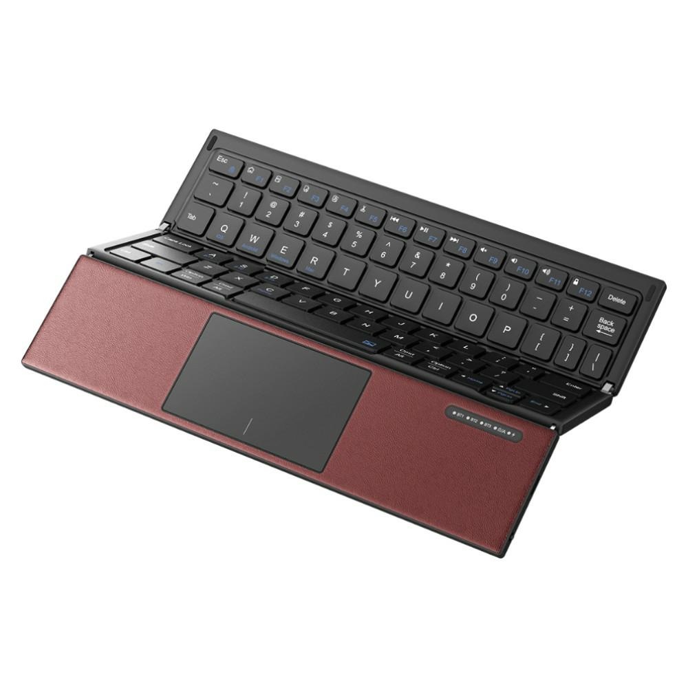SODI ZO1T Tri-Fold Bluetooth red folding