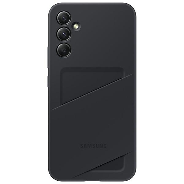 SAMSUNG EF-OA346TBEGWW A34 5G A346 Case, Black, with Card Slot Cover