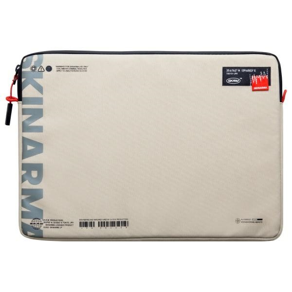 Skinarma Fardel laptop sleeve bag, 14", ivory/ivory