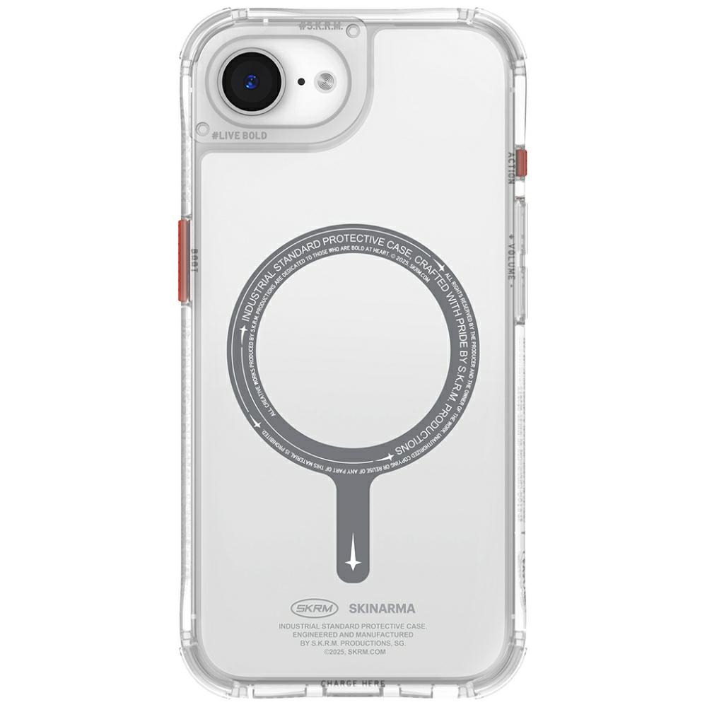 Skinarma Saido MagSafe iPhone Case 16/17 Transparent
