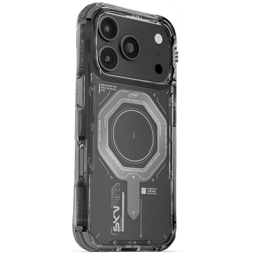 Skinarma Magma Case for iPhone 17 Pro / 18 Pro Magnetic Charging graphite