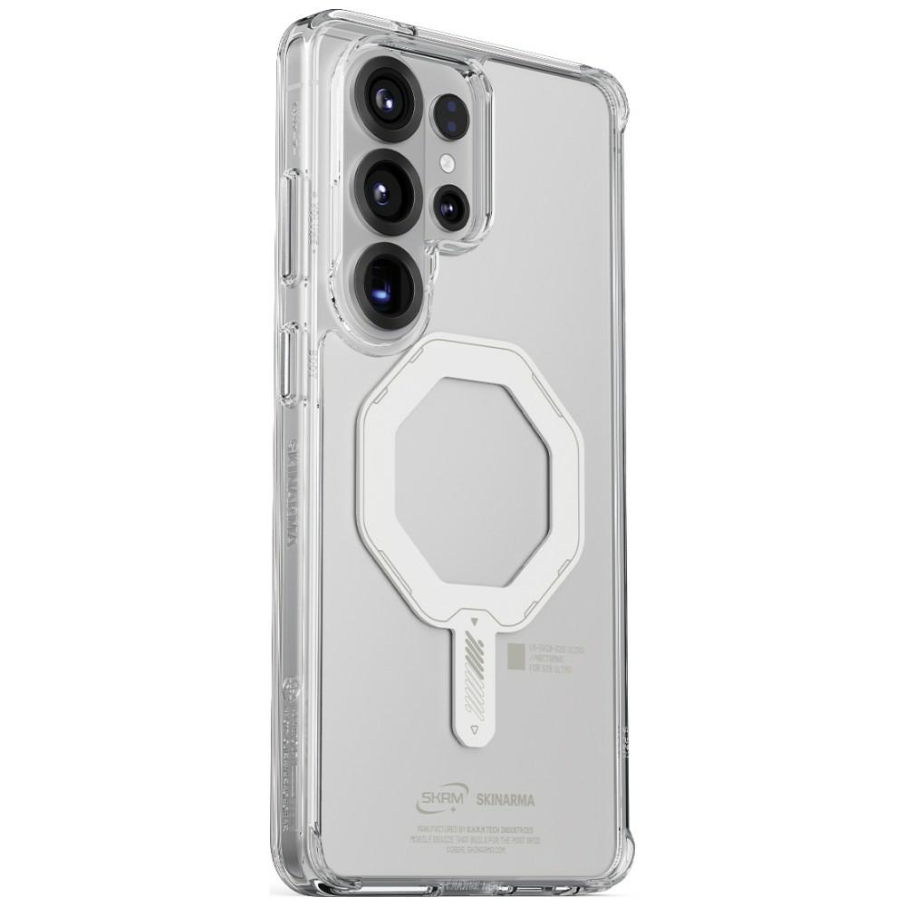 Skinarma Saido Mag-Charge Case for Samsung Galaxy S26 Ultra in niteglow